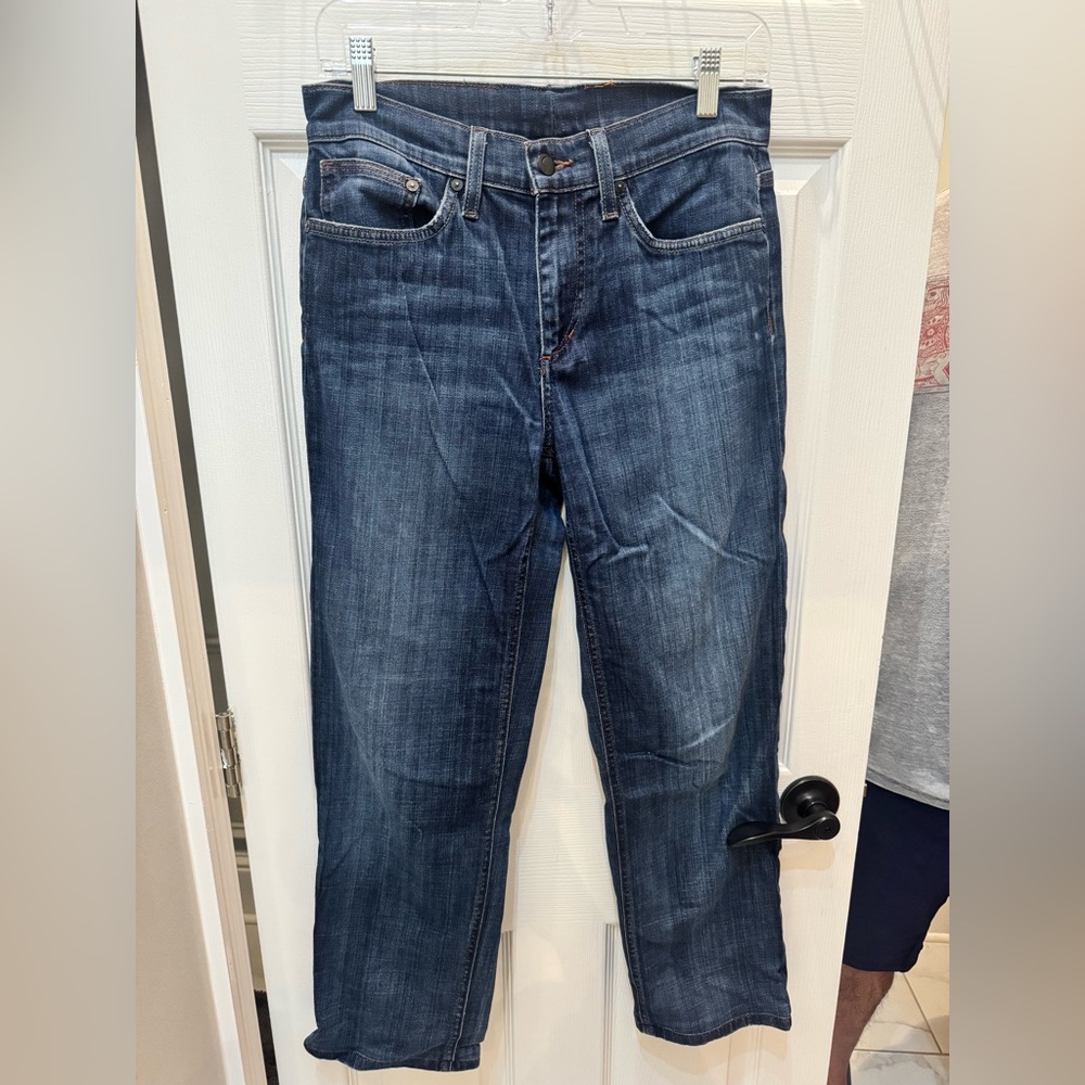 Joe's Jeans Dark Blue Straight Leg Denim